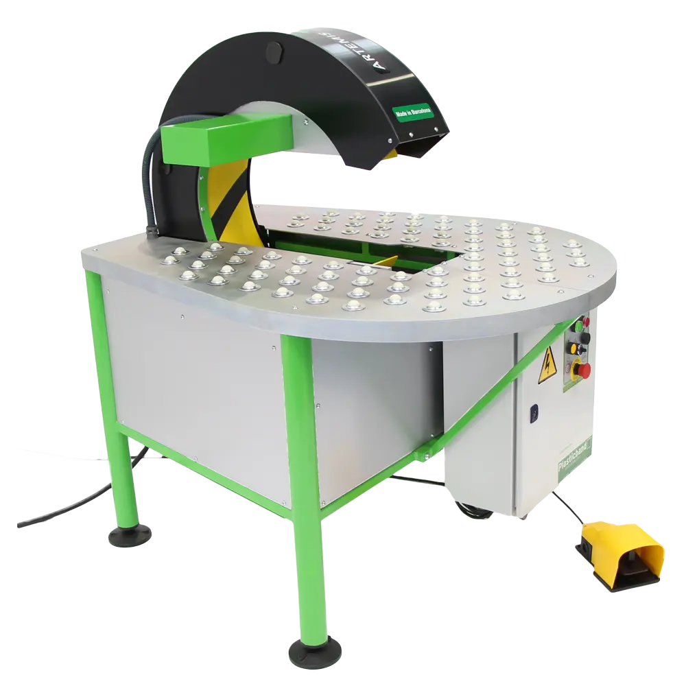 Folienwickelmaschine für Reifen