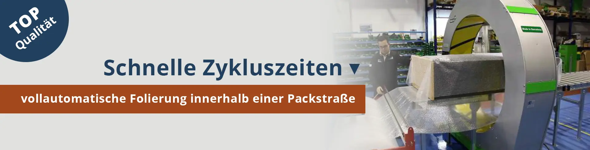 Ringwickler oder Tunnelwickler für vollautomatische Folierung?