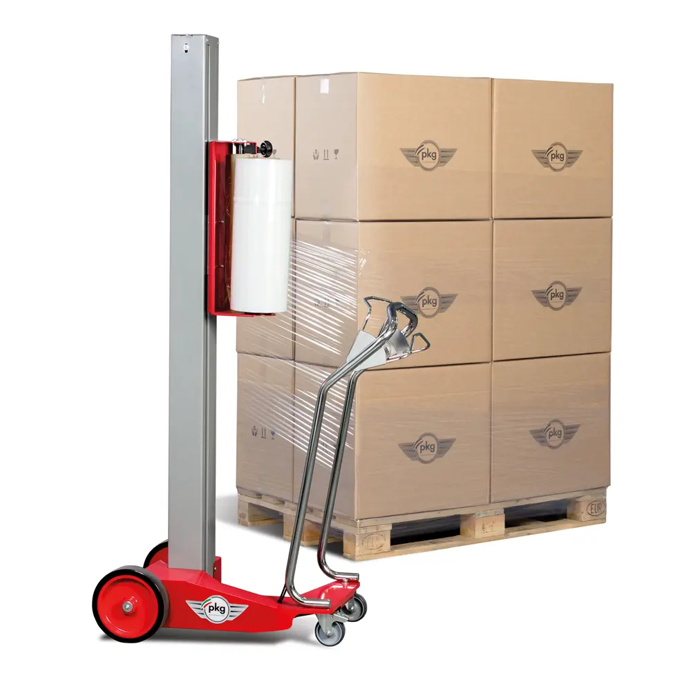 Palettenwickler Fahrbar Flexibler Folienwickler Stretchfolienprofi