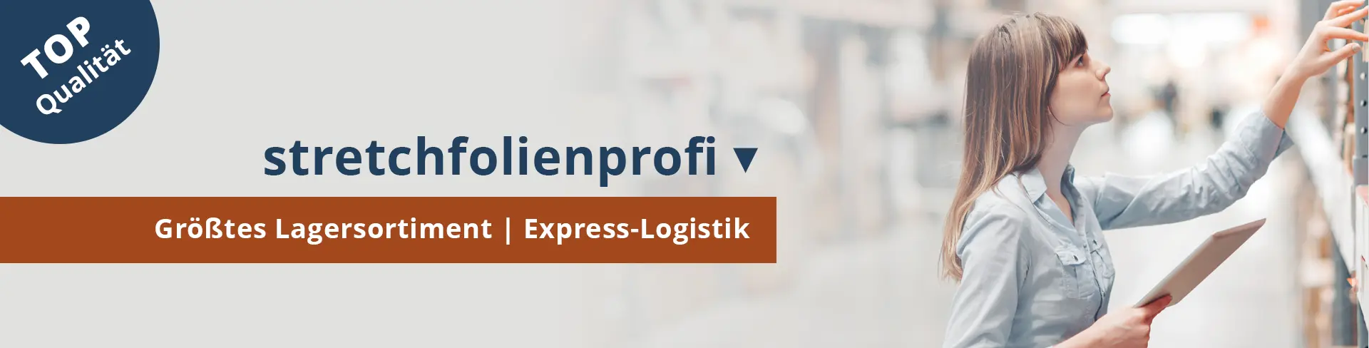 TOP Qualität bei Stretchfolienprofi!