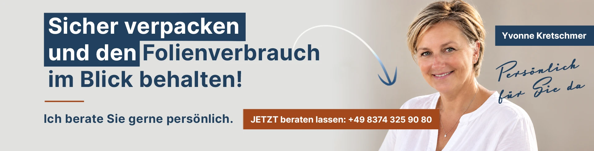 Pers&ouml;nliche Beratung zur passenden Handstretchfolie