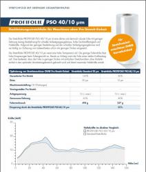 Mehrschicht-Maschinenstretchfolie für Stretchwickler ohne Vorrecksystem 