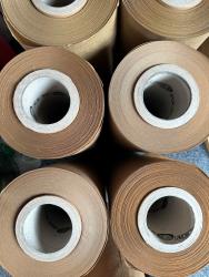 Papier Stretchfolie 500mm x 150m - Stretchfolie aus Papier - 76er Kern für Maschinen 