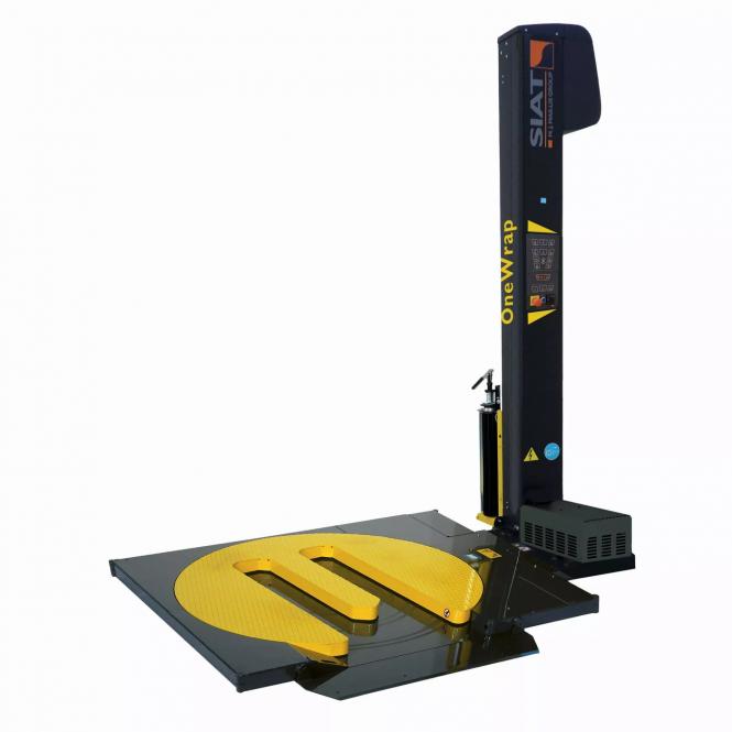 Halbautomatischer Stretchwickler von Siat  HSD ONE WRAP MIT HUFEISEN DREHTELLER 