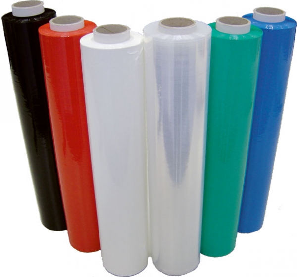 6 Rollen Stretchfolie Handstretchfolie 500mm X 300m GRÜN 23my ca 3,6kg/Rolle 